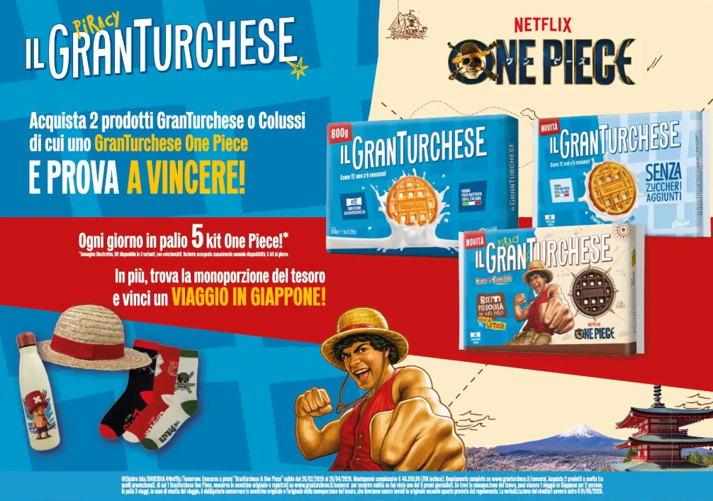 Creatività concorso Colussi One Piece
