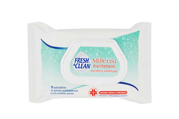 FRESH-&-CLEAN-MILLEUSI-SALVIETTINE-UMIDIFICATE-20-PZ-DISINFETTANTI
