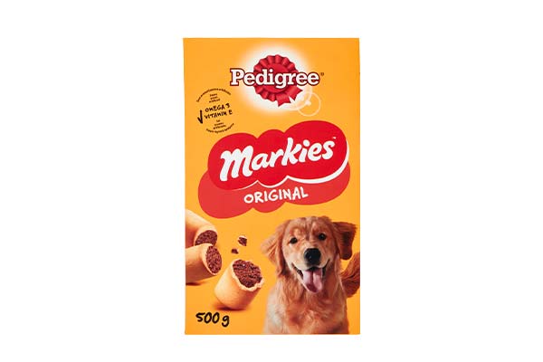 PEDIGREE-MARKIES-SNACK-PER-CANI-CON-MIDOLLO-500-g