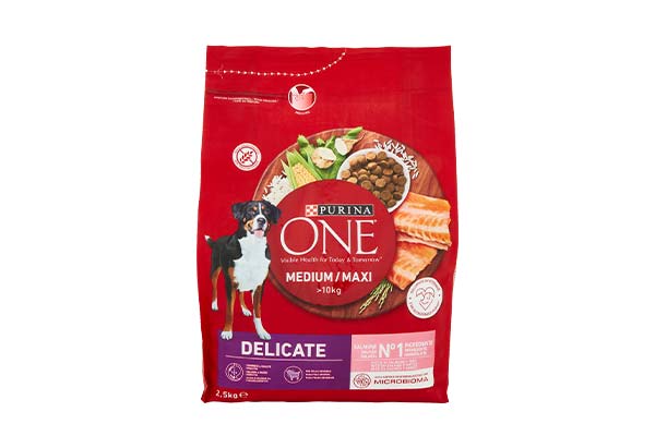 PURINA-ONE-ALIMENTO-PER-CANI-DELICATE-CON-SALMONE-E-RISO-2,5-kg