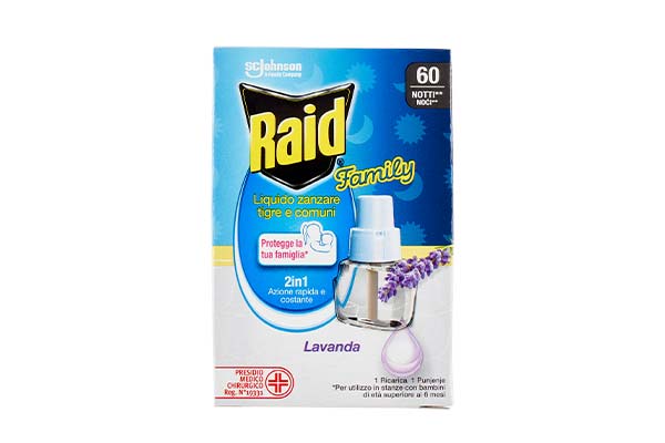 RAID-FAMILY-LIQUIDO-ZANZARE-TIGRE-E-COMUNI-RICARICA-LAVANDA-36-ml